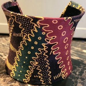 African Print Bracelet